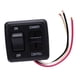 thumbnail image 1 of Interruptor De Atenuación De Luz, Uso Versátil Cableado Simple Interruptor De Palanca De Atenuación De Bordes Redondeados Para LED Halógeno Incandescente, 1 of 7