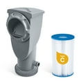 thumbnail image 3 of Funsicle 14 ft Oasis Round Above Ground Metal Frame Swimming Pool, Includes SkimmerPlus Pump, Age 6 & up, 3 of 12