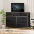 thumbnail image 5 of EastVita Dresser for Bedroom TV Stand for 55” TV, Entertainment Center with 10 Drawers, Storage Organizer Unit for Living Room, 5 of 7