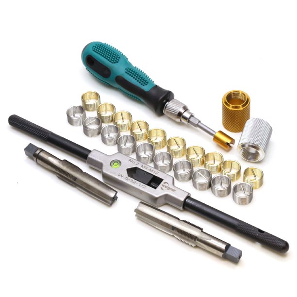 Bike Crank Pedal Thread Repair and Insertion Kit Crank Protector Road