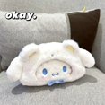 thumbnail image 1 of Estuche de lápices Kawaii Sanrio Anime Kuromi Cinnamoroll, bolsa de felpa, juguetes, maquillaje, estuche de lápices grande, suministros de papelería, regalo para niños, 1 of 4