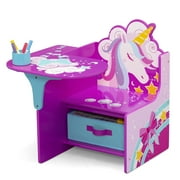 Delta Children Unicorn Chair Desk with Storage Bin, Greenguard Gold Certified