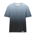 thumbnail image 4 of Pincandy Womens Fashion Print Short Sleeve Out Blouse Round NeckUPF50+ Sun Protection Swim Quick Dry Bathing Shirt Top for Woman Long Short Sleeve, 4 of 5