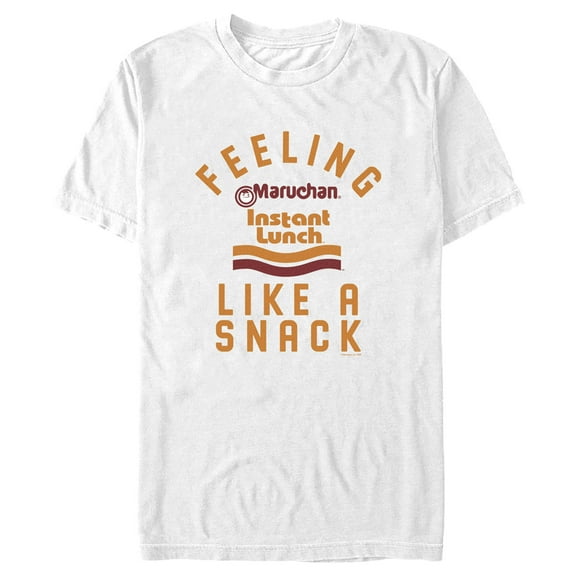 Men's Maruchan Feeling Like a Snack Graphic Tee White Large