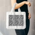 thumbnail image 6 of Yiaed Snake Print Fluffy Shoulder Bag Plush Bags Women Ladies Tote Bag Fluffy White Furry Purse Handbag for Autumn and Winter, 6 of 7