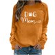 thumbnail image 2 of Pntutb - Camiseta estampada para mujer, blusa de manga larga, cuello redondo, tops casuales, sudadera Pntutb Pntutb-3229, 2 of 4