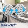 thumbnail image 2 of Fregadora a vapor BISSELL SpinWave SmartSteam con almohadillas, 2 of 7