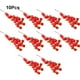 thumbnail image 5 of Toystoory 10 Uds flores artificiales rama flor falsa con tallos y hojas accesorios de decoración de boda para interiores y exteriores rojo Type3 NO3, 5 of 6