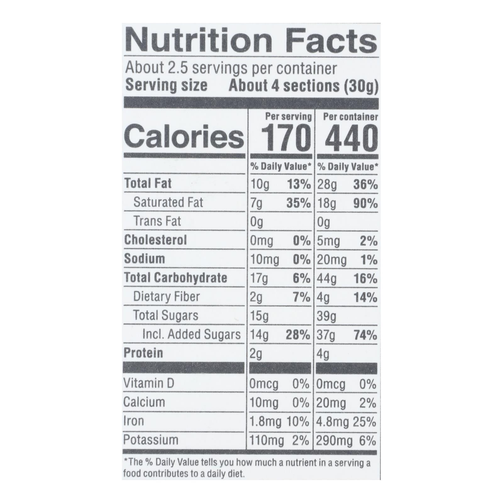 (Price/case)Alter Eco Americas Organic Chocolate Bar - Dark Coconut Toffee - 2.82 oz Bars - Case of 12