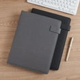 thumbnail image 3 of Back to School Savings!Nilvkv Business Portfolio A4 Padfolio Conferences Binder Professionals Document Folder Multifunctional Briefcase Notebook Planner Personals Organizer, 3 of 3