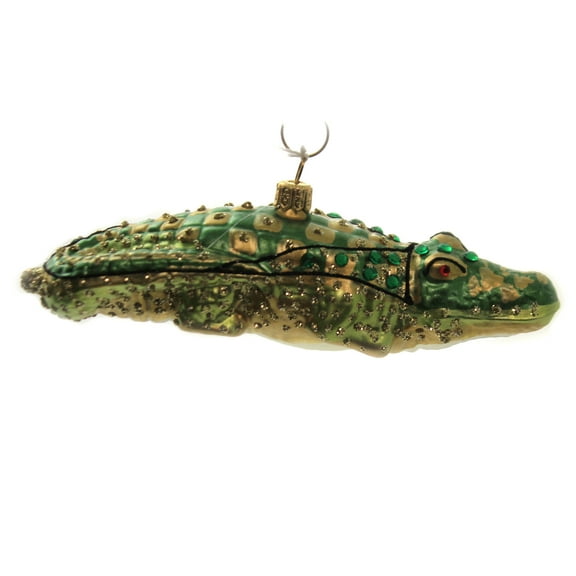 Holiday Ornaments Jeweled Crocodile Semiaquatic Reptiles Ppt2080030