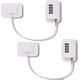 thumbnail image 1 of Cerradura de combinación de código de nevera para niños, 2 piezas, cerraduras de combinación de números para armarios, frigoríficos, congeladores, cerraduras adhesivas de seguridad para niños, cerradura para bebés (blanco) oso de fresa Electrónica, 1 of 5