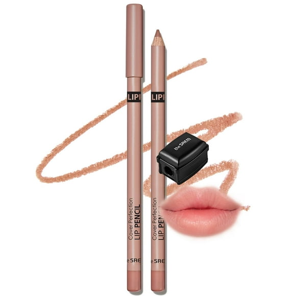 Lápiz de labios THESAEM Cover Perfection Slim Creamy Matte 01 Near