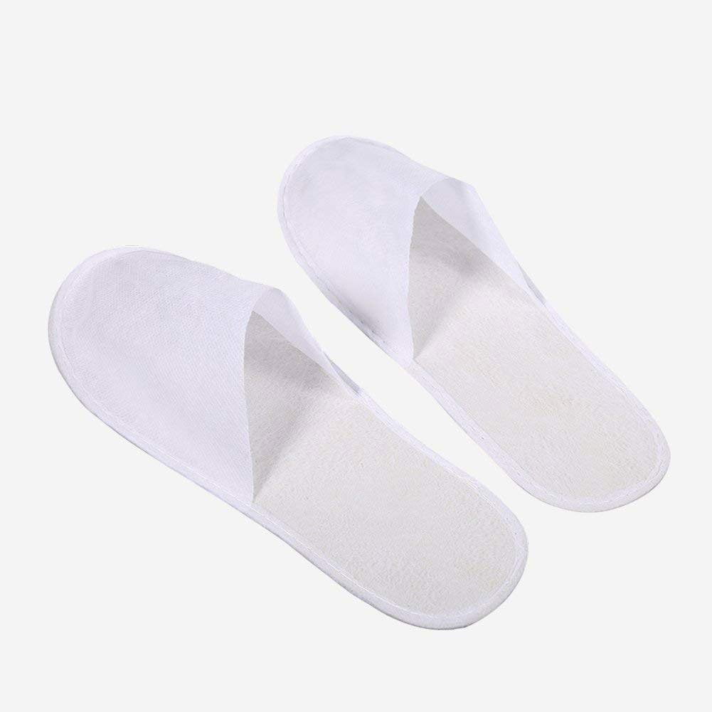 Unisex Disposable Guest Slippers Travel Hotel SPA Slipper Shoes Household Supply 