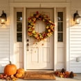 thumbnail image 6 of Artificial Maple Leaves Pumpkins Sunflowers and Vines Garland Flexible Reusable 69 Inch for Thanksgiving Home Decor, 6 of 6
