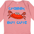 thumbnail image 4 of Inktastic Crabby but Cute Boys or Girls Long Sleeve Baby Bodysuit, 4 of 5