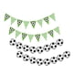 thumbnail image 4 of 4pcs Soccer Pennant Banner Soccer Party Decorations Triangle Football Flags For Birthday Sports Events Wall Hanging, 4 of 4