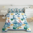 thumbnail image 2 of Feelyou Ocean Starfish Seahorse Bedding Comforter Set, Kawaii Cartoon Seashell Twin Comforter Sets, Nautical Lighthouse Reversible Bedding Set, Ultra Soft Bedroom Decor, 2 Pieces, 2 of 8