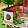 thumbnail image 3 of LeeQinersw Creative DIY Miniature and Furniture Dollhouse with LED Light Retro Ancient Architectural Chinese Style Study Room Valentine'S Birthday Gift, 3 of 8