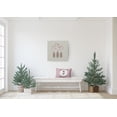 thumbnail image 3 of 20" x 14" Simply Daisy Christmas Birds Polyester Accent Pillow, Light Pink Qty 1, 3 of 3