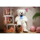 thumbnail image 3 of Peluche con forma de oso de peluche HollyHome, 36 pulgadas, blanco, 3 of 9