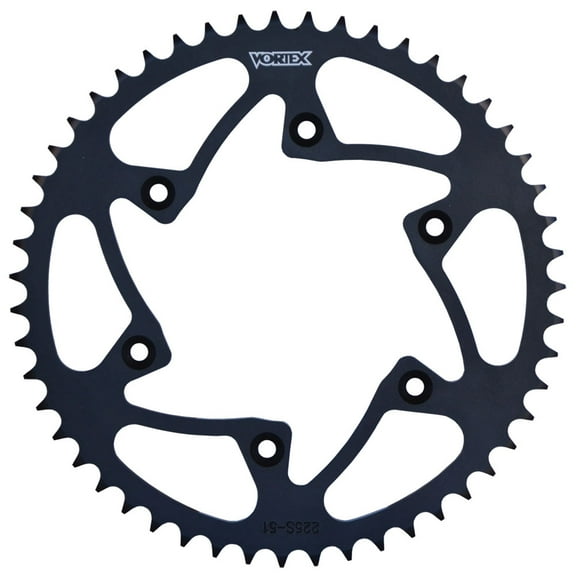 Vortex 520 Steel Rear Sprocket 52 Tooth Black