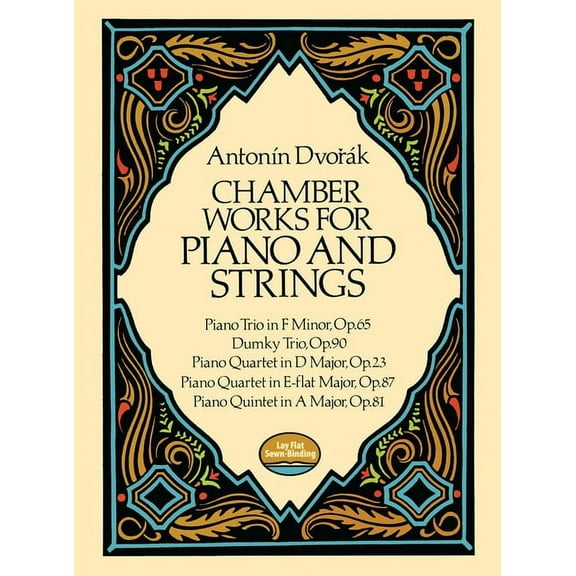 Dover Chamber Music Scores Chamber Works for Piano and Strings, (Paperback)