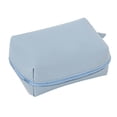thumbnail image 3 of relayinert Personalized Simple Cosmetic Bag Portable Waterproof Multifunctional Handbag Fashion PU Solid Color Pouch Large Capacity Sky Blue, 3 of 9