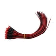 thumbnail image 1 of XingJian LLC Diodes LED Pré-Câblées Diffusées 50 Pcs - Multi Couleurs 3mm Lumière Rouge, 1 of 3