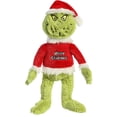 thumbnail image 1 of Navidad Grinch muñeco de peluche realista animado Grinch decoración del hogar lindo divertido, 1 of 8