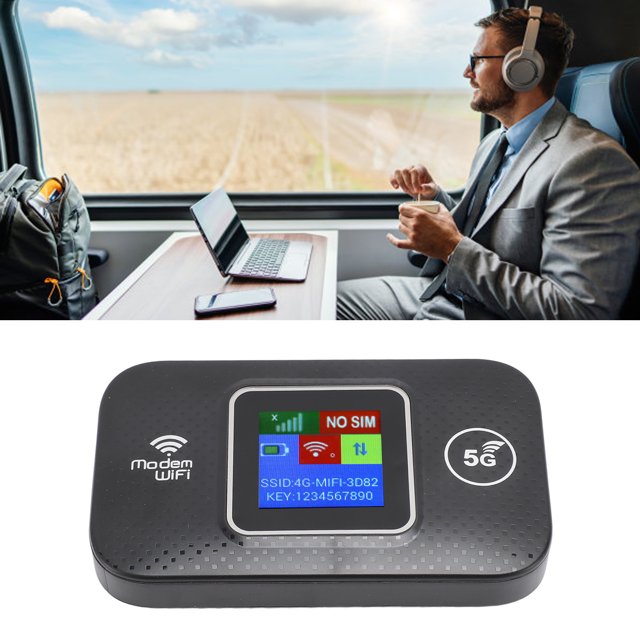 Dispositivos De Enrutador De Internet Inalámbrico, Cifrado Seguro Alimentado Por USB Batería De 3000 MAh Hasta 10 Dispositivos Punto De Acceso WiFi Móvil 4G LTE 150 Mbps
