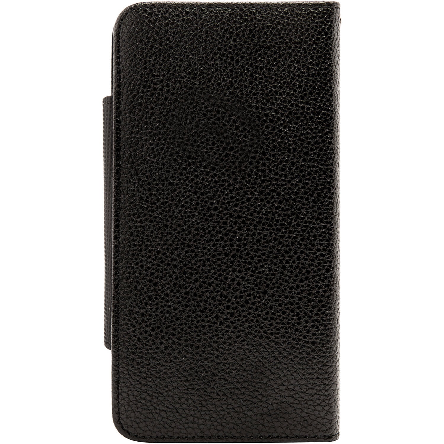 Bailey Dual Magnetic Wallet Case with Wrist Strap for Apple iPhone 6 Plus / 6s Plus [Perfect Fit] (Black)