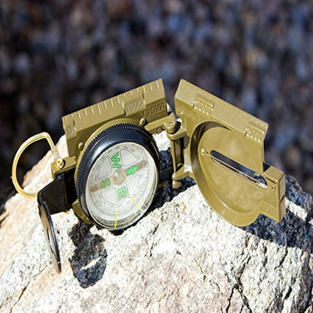 Best Lensatic Military Compass For Easy Map Navigation - Professional