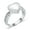 Steel, variant on Personalize Stainless Steel Heart Urn Pendant Cremation Jewelry for Ashes Keepsake Urn Ring for Women