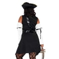 thumbnail image 2 of Leg Avenue Robe de Costume Grande Taille de Bourgeoise de Mer Noire pour Femme Pirate 1x-4x, 2 of 2