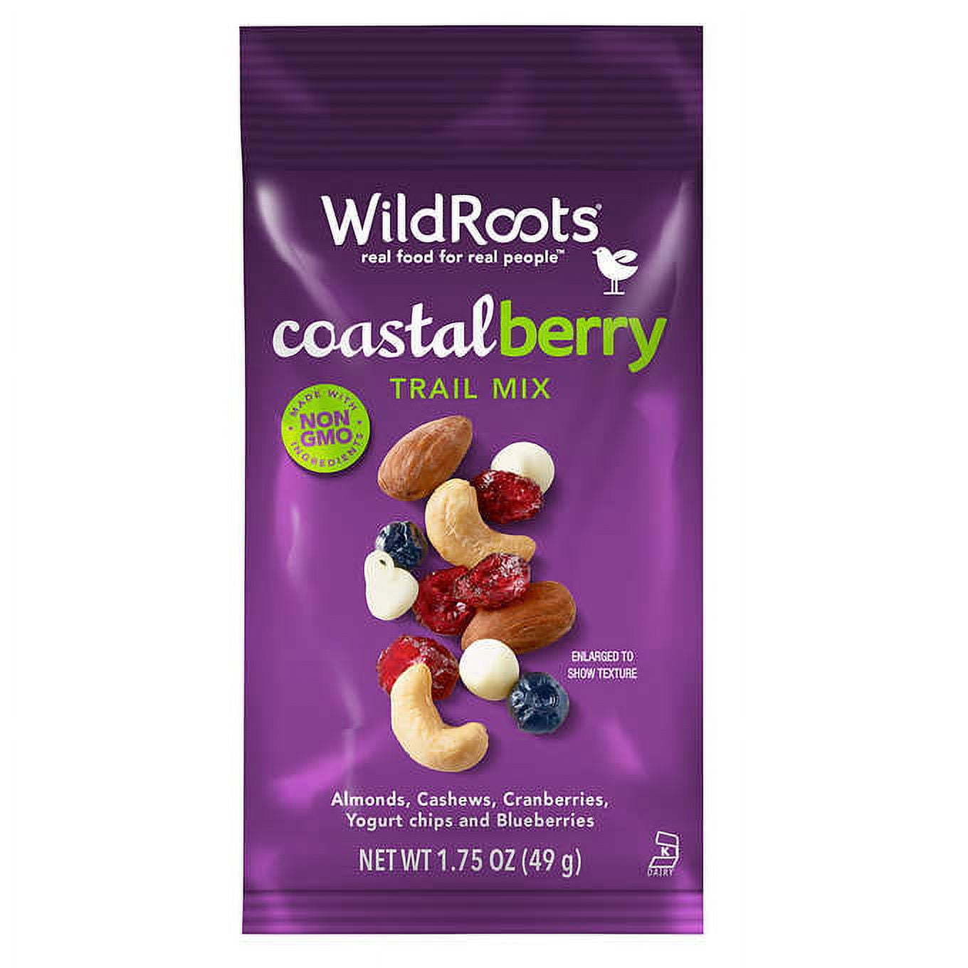 WildRoots Roasted Yogurt Blueberry Cluster Trail Mix, 12 ct, 1.75 oz