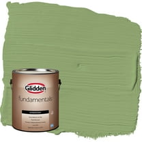 Glidden Fundamentals Luscious Lime / Green Flat Exterior Paint, 1 Gallon