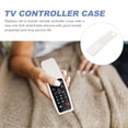 thumbnail image 5 of WEUVEB White Silicone Protective Case for TV Remote Control, Anti-Collision Cover Sleeve, and Flexible, 5 of 6