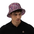 thumbnail image 4 of Fotbe music Skull record Guitar Sombrero Tipo Pescador con Estampado – Sombrero de Sol de Algodón de Moda para Playa, Golf, Pesca, 4 of 6