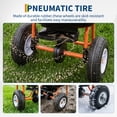 thumbnail image 3 of Push Lawn Spreader 70LB, Walk-Behind Fertilizer and Seed Spreader with 8-Inch All-Terrain Tires, Adjustable 0–10FT Spreading Width for Grass Seed, Fertilizer, and Ice Melt, 3 of 8