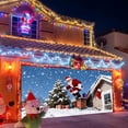 thumbnail image 3 of Huanglei Garage Banner With Santa Snowman For Outdoor Garage Door Holiday Sign, 3 of 5