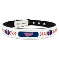 thumbnail image 1 of Minnesota Twins Classic Leather Small Baseball Collar, 1 of 4