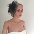 thumbnail image 4 of Sombrero Malla Formal para Mujeres Negro Jinwen Fascinator Velo Diadema, 4 of 8