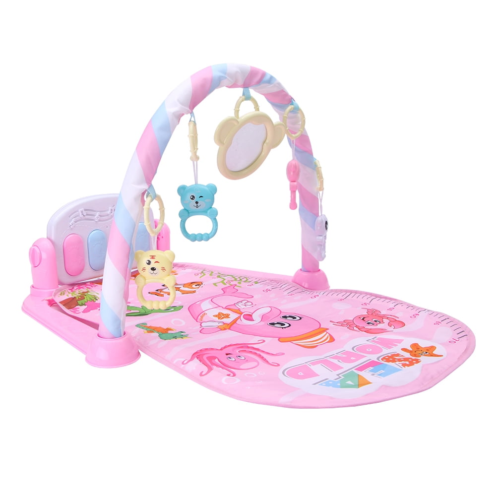 Baby Toy Gym Floor Play Mat Musical Crawling Activity Center Kick