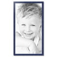 thumbnail image 2 of ArtToFrames 24" x 45" Navy Blue Picture Frame, 24x45 inch Blue Wood Poster Frame (WOM-4603),  Pack, 2 of 8