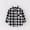 2#Black, variant on Toddler Shirt Jacket Plaid Long Sleeve Lapel Button Down Shacket Little Kids Boys Girls Shirts Coats