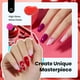 thumbnail image 4 of Set de esmaltes de uñas en gel Beetles Hema Free Red, 6 colores, 90 ml, 4 of 7