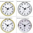 thumbnail image 3 of YLLSF 80MM Quartz Clock Inserts Movement Mechanism Replacement Roman Arabic Numerals, 3 of 7