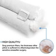 thumbnail image 7 of Hockey Seat Belt Pillow&nbsp;– Ice Rink Inspired, Supportive for After Procedures, 7 of 7