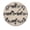 FFclock049, variant on ZXCXRQFa Silent Clocks Tiger Stripes Animal Wall Clock Battery Operated Non Ticking Silent Analog Rustic Farmhouse Round Clock Wood Decor for Home Kitchen Living Room Bathroom